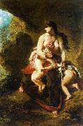Eugene Delacroix Medea oil painting on canvas